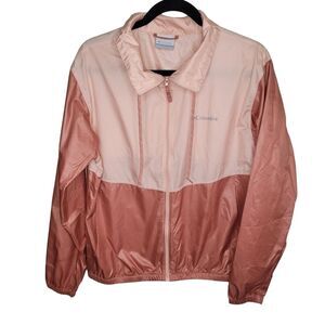 Columbia Morning View collared windbreaker jacket Medium